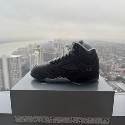 Air Jordan 5 Retro Wolf Grey Size 5.5Y x2