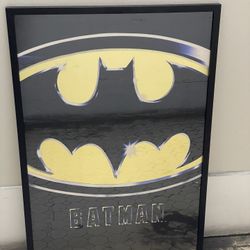 Batman 89 Movie Teaser Poster Foil With Frame