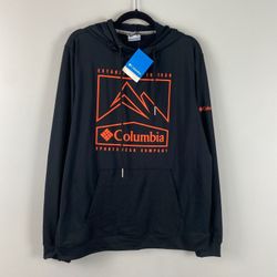 Columbia black hoodie size medium