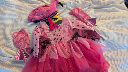 Girls Flamingo costume 5 / 6