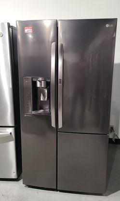 LG Side-by-Side Stainless Steel Fridge

