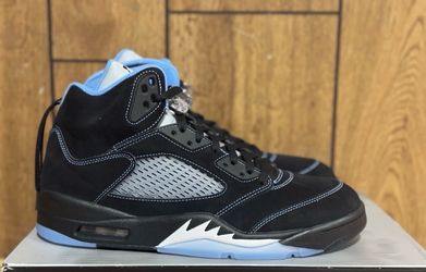 Jordan 5 Retro Carolina Black University Blue 2026  Size 10 US Men