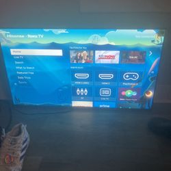 40 Inch Roku Tv With Remote And Batteries 