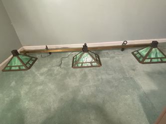 Pool Table Light Or Kitchen Light/Antique