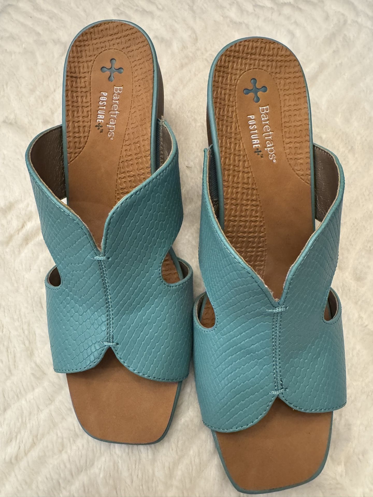 Comfy Blue Wedge