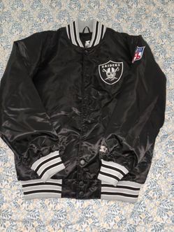 Brand new RAIDERS starter black label jacket