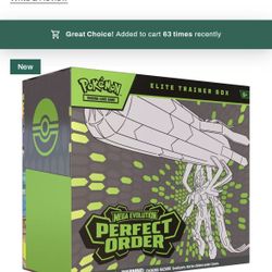 Pokémon Mega Evolutions Perfect Order ETB