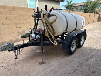 500 GALLON WATER BUFFALO TRAILER