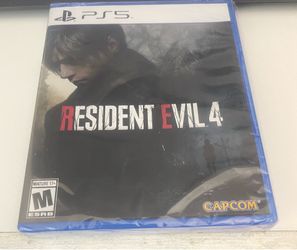 brand new resident evil 4 ps5