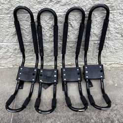 Kayak roof rack carrier for car 2 pairs Set 4 Pieces
