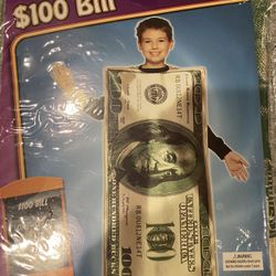 Halloween Kids costume $100 bill Costume 