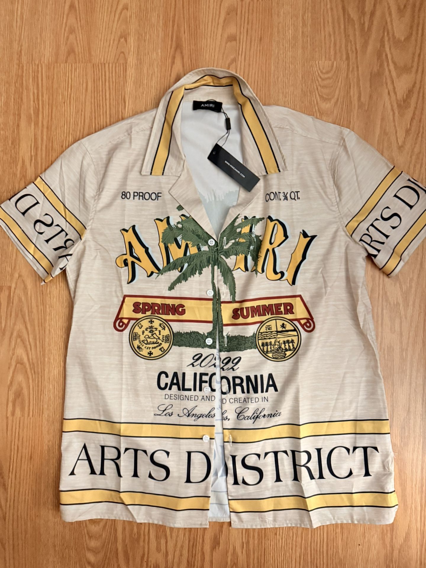 Amiri Burberry Dress Shirt