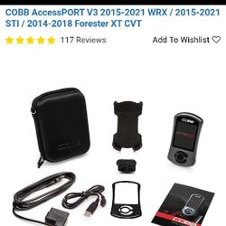 COBB AccessPORT V3 2015-2021 WRX/ 2015-2021 STI