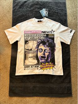 White hellstar brainwashed tshirt