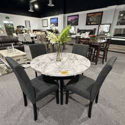 5 Pc Dining Table 