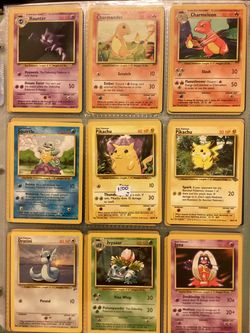 Vintage Collection of 90 Pokémon Cards LP/NM (Lot j)
