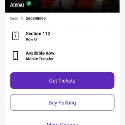 Thunder Tickets 