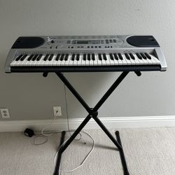 Casio LK-45 Light Up 61 Key Keyboard w/ Stand