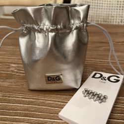 Watch Bracelet Extender Link ONLY for D&G Women's Risky Silver Crystal Watch & Storage Pouch 