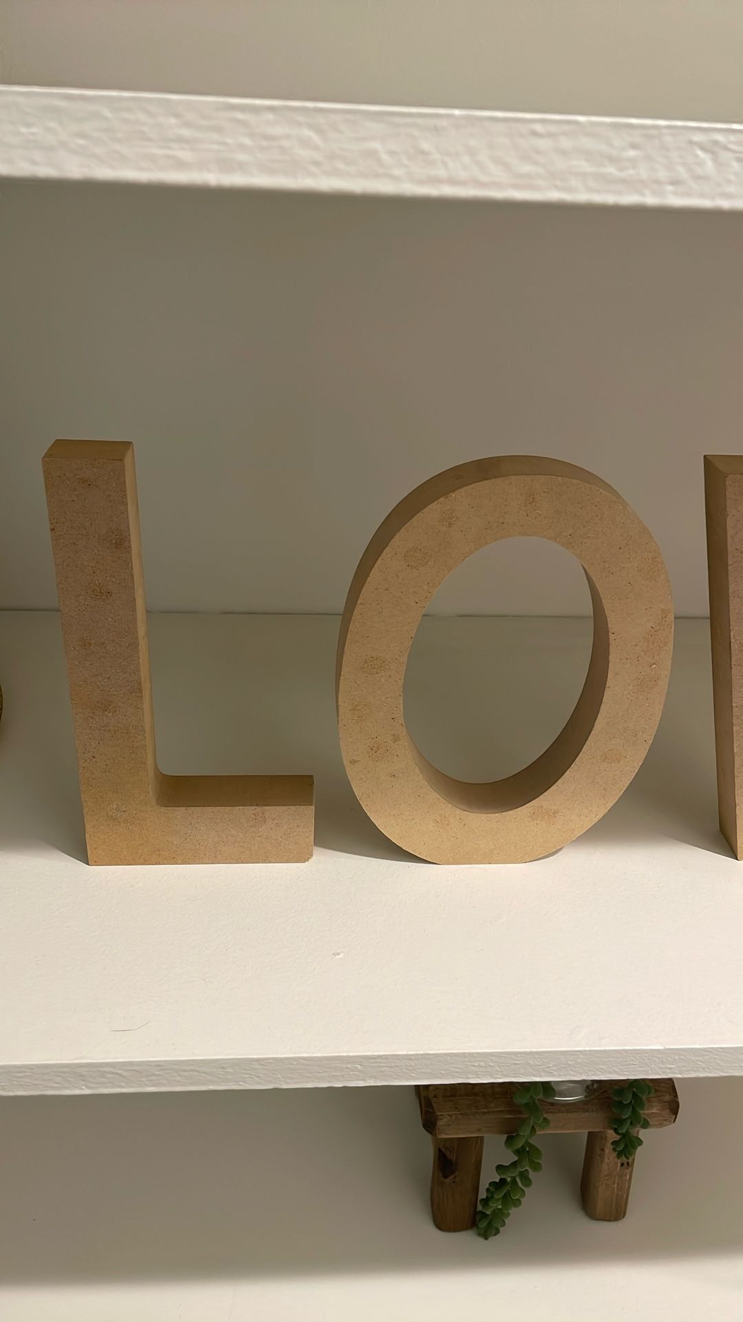 LOVE Wood Letters