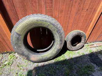 Monster truck strong man tires