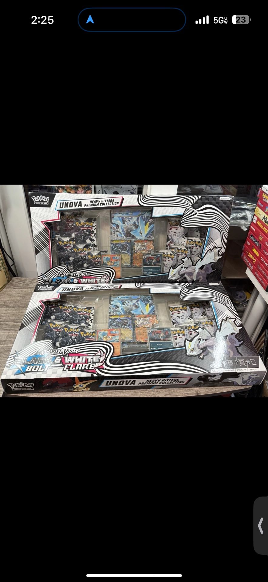 Pokémon TCG Unova Heavy Hitters Premium Collection Factory Sealed