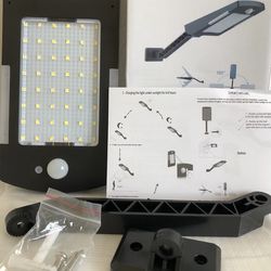 Solar Lights Outdoor, 48 LED Wireless Waterproof Security Motion Sensor Light