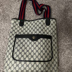 Authentic Gucci Sherry Line GG Tote Bag