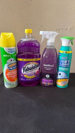 Scrubbing Bubbles & Cleaning Products Bundle