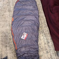 Big Agnes Sleeping Bag  (Traditional Mummy Synthetic Fill) 