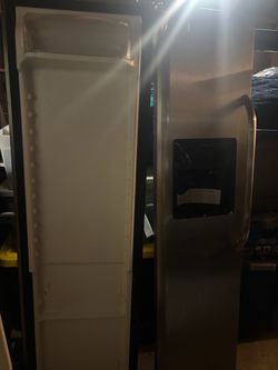 Stainless Steel Side-by-Side Refrigerator
