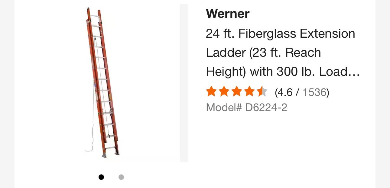 Ladder 24 Fe. Fiberglass