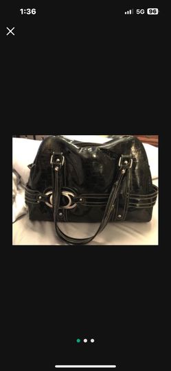 Black Patent Handbag
