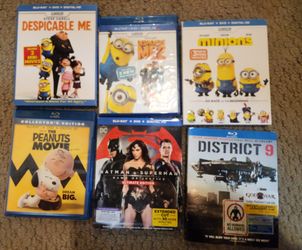 6 Blu-Ray Movies