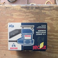 Ryobi 1/4 Sheet Dustless Sander