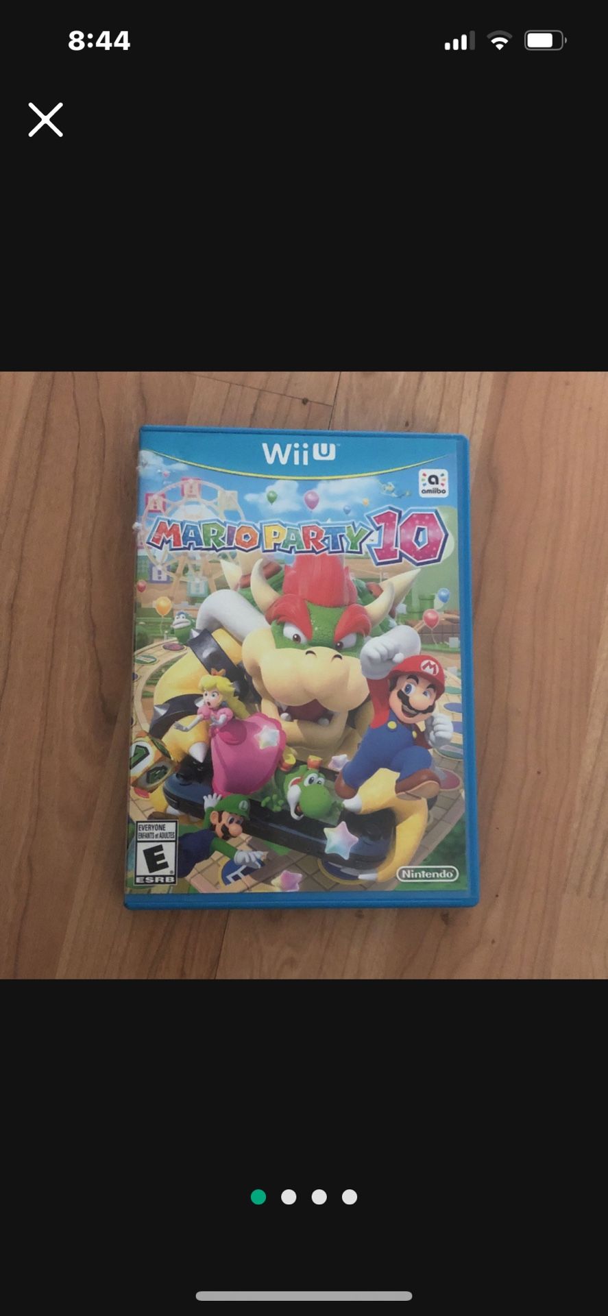 Wii U Mario party 10 Tested Works Good