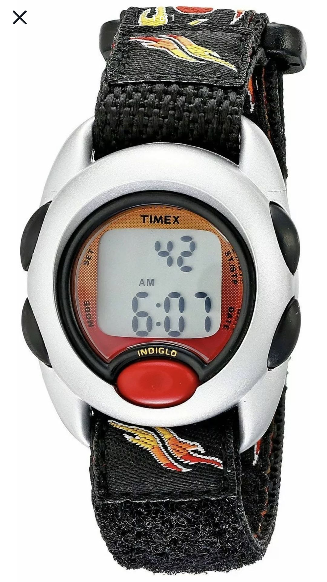 Timex Boys Time Machines Digital Watch Flames