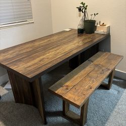 Dining Table and Benches