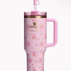 STANLEY x Love Shack Fancy Tumbler 40oz Ibiza Sunset Pink NIB