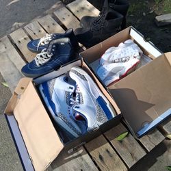 Vans Jordans Timberlan 