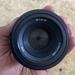 Sony 50mm 1.8 Lens 