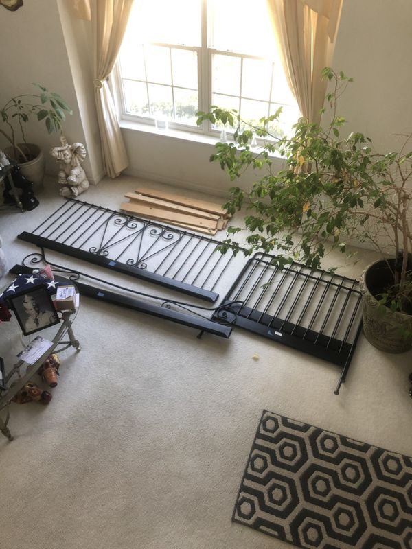Ikea Meldal Princess Metal Bed Frame With Mattress Furniture Beds Mattresses On Carousell
