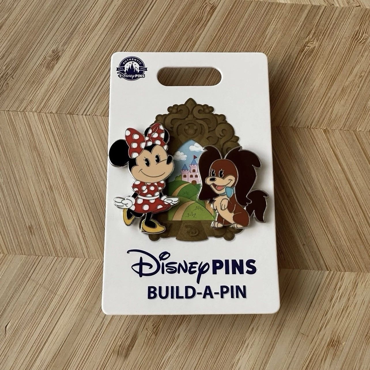 Disney 2024 Minnie Mouse And Fifi Build A Pin Set NEW