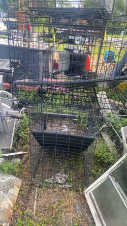 Dog cages, large and smalls