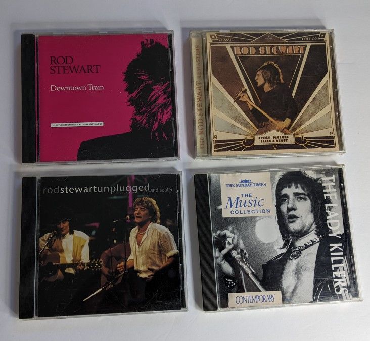 Group Lot 3 Rod Stewart 1 The Lady Killers CD Albums