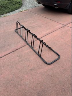 🚲 Heavy-Duty 5-Bike Storage & Parking Rack – Holds Up to 5 Bikes $30