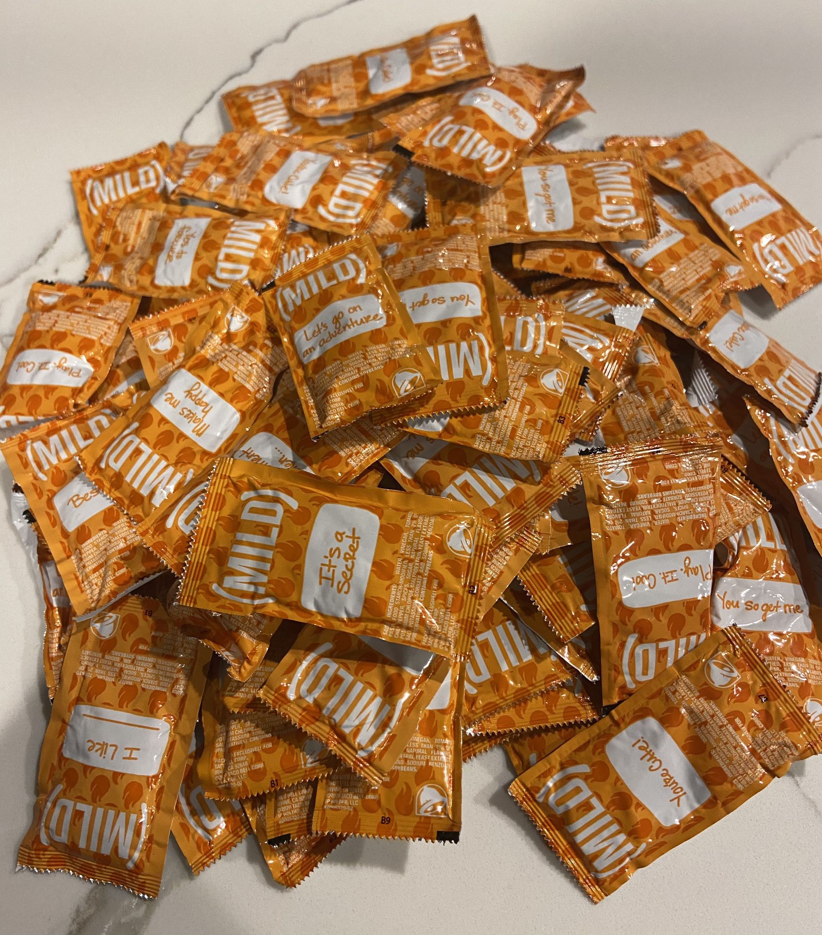 Taco Bell Mild Sauce Packets 