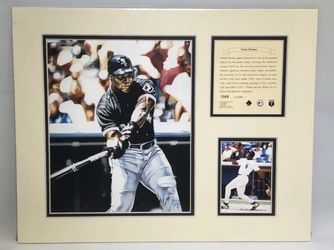 Frank Thomas Chicago White Sox Unframed Matted Kelly Russell Studios NFL Limited Edition Lithograph Art Print