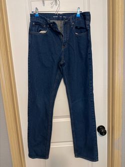 3 pairs of Old Navy Structured Straight Jeans 32x34