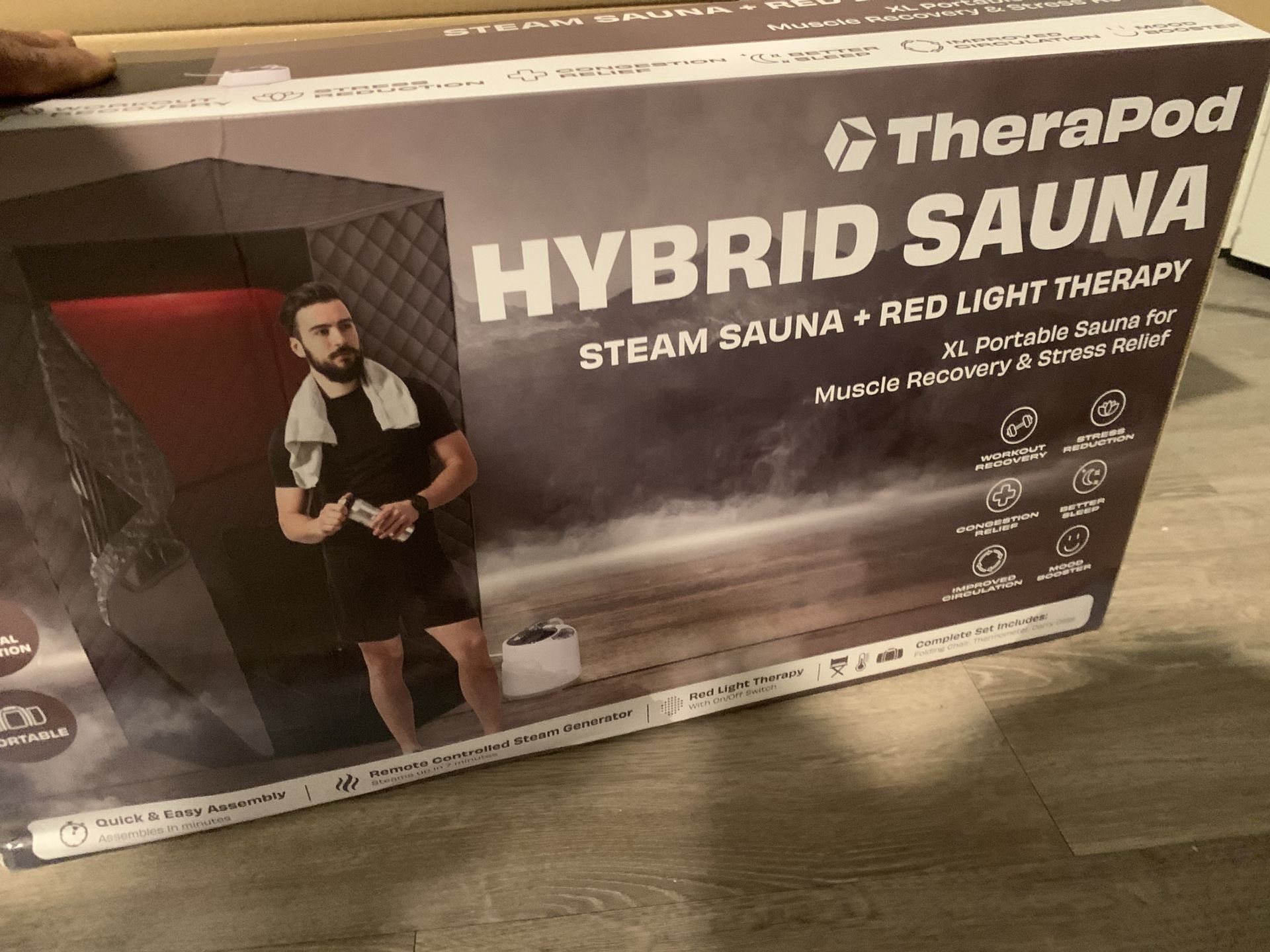 Hybrid Sauna 2 People Like New